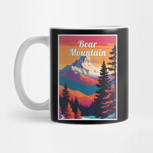 Bear Mountain ski california usa Mug